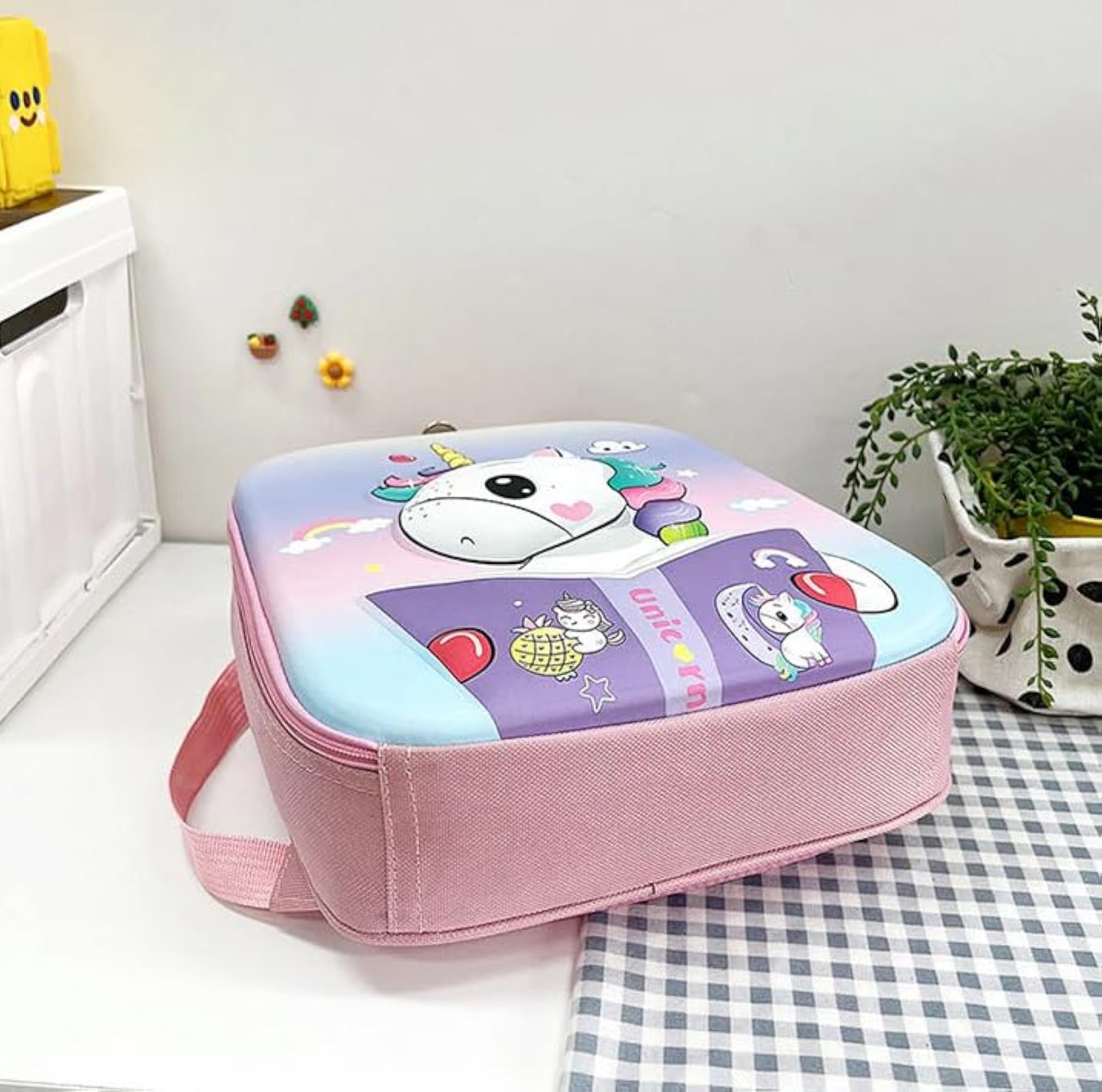 3D Cartoon Shape Hardtop Backpack for Kids, Casual School Bag